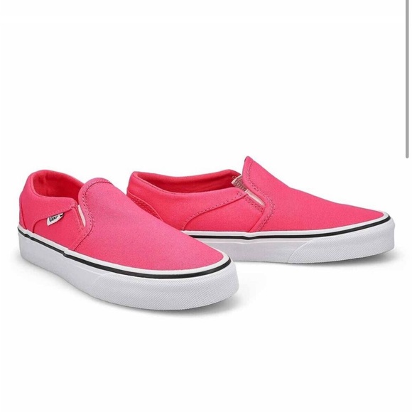 New Vans Asher Slip-Ons Size 7.5 - Picture 2 of 6